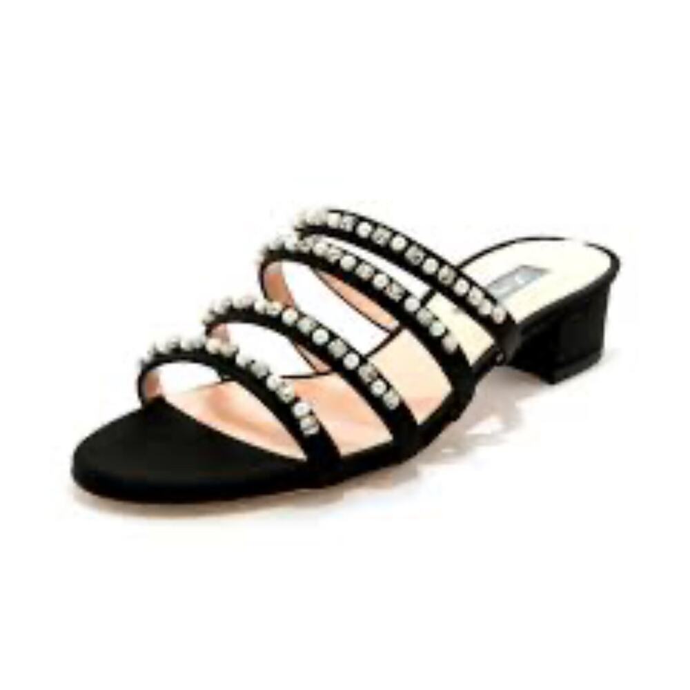 SJP by Sarah Jessica Parker Slip On Sandals w embellishments women’s 38
